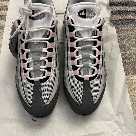 Nike Air Max with Gray and Pink Accents